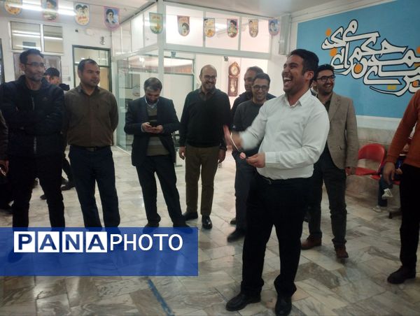 برگزاری مسابقات دارت ویژه کادر اداری آموزش پرورش شهرستان شیروان