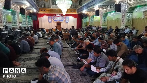 قرائت دعای عرفه در مهدیه نیشابور-۲