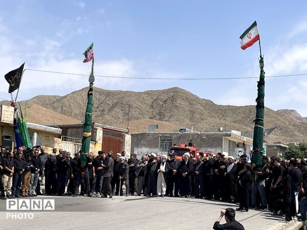 مراسم سوگواری عاشورا در روستای سلیمانی