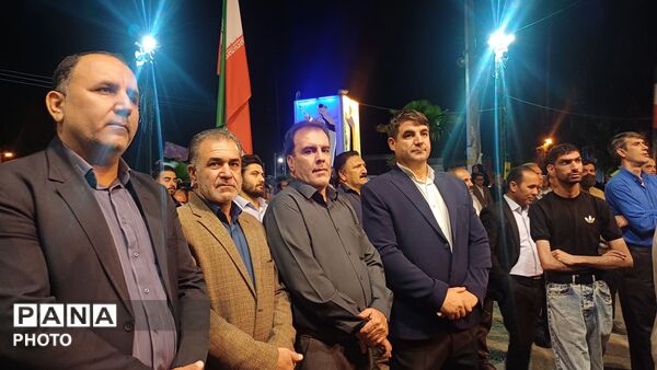 کوهدشت  یک صدا،اجتماع مردمی برای دفاع از وطن  وبیعت بارهبر جدید