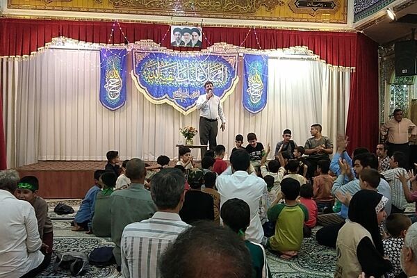 مراسم جشن آغاز امامت حضرت ولی عصر در نیشابور 