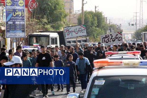 فریاد استکبارستیزی در قیامدشت طنین‌انداز شد