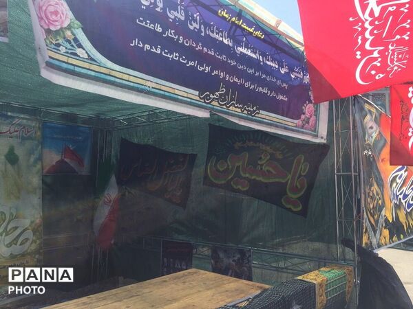 به تصویر کشیده شدن فرهنگ عاشورا در بخش آبسرد