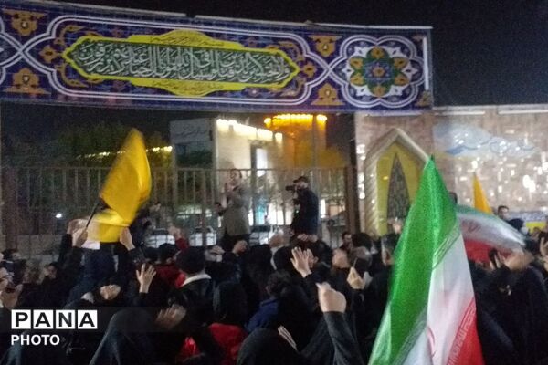 حضور مردم شهرری در عزای حماسی شهادت رهبری