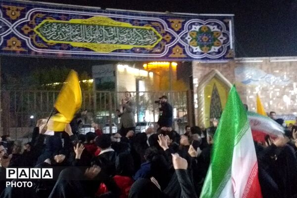 حضور مردم شهرری در عزای حماسی شهادت رهبری