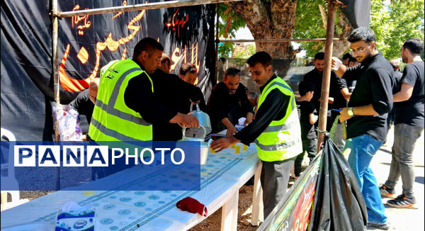 مراسم تاسوعای حسینی در شهرستان گالیکش