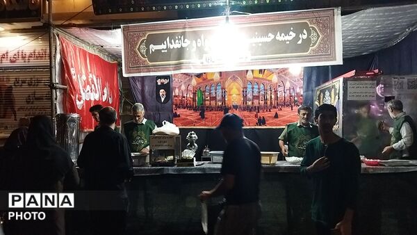 موکب خیمه العباس در شب صد و هفتاد و سوم 