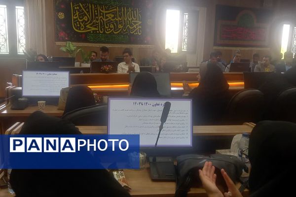 مراسم تودیع و معارفه معاونان ناحیه 4 شیراز