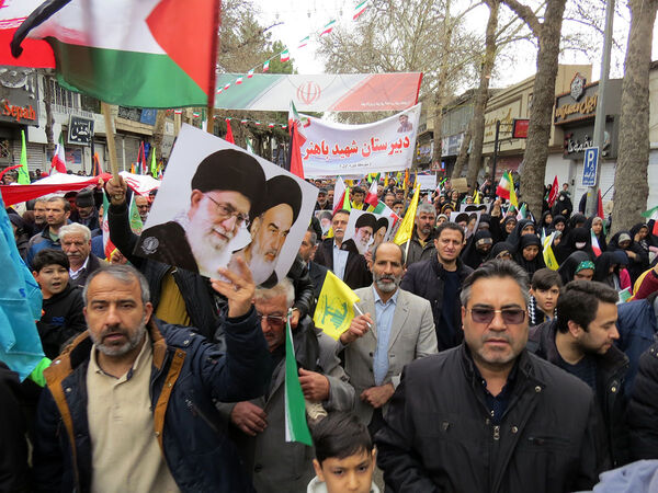 راهپیمایی روز ۲۲بهمن شهرستان بجنورد
