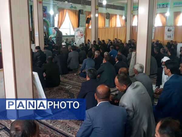 مراسم گرامیداشت شهید محسن کمالی دوست در چناران