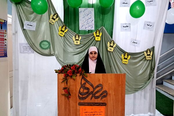 جشن میلاد حضرت فاطمه زهرا (س) در مدارس کهریزک 