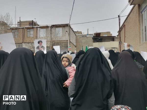 راهپیمایی روز جهانی قدس در شهر بار نیشابور