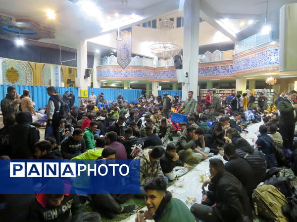 اعزام کاروان راهیان نور از مدارس متوسطه دوم پسرانه منطقه پردیس 