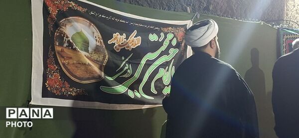 سوگواری ایام پایانی ماه صفر در روستای بناب