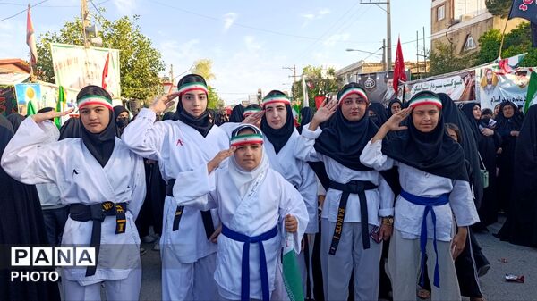 حضور پرشورو حماسی  جان فدایان در شهرستان پلدختر 