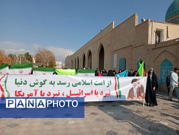 راهپیمایی جمعه خشم در شهرستان کاشمر 