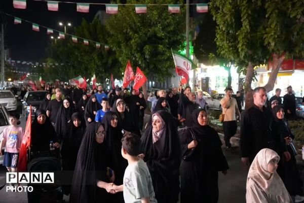 صد و چهل و هشتمین تجمع اقتدار و ایستادگی مردم فردیس
