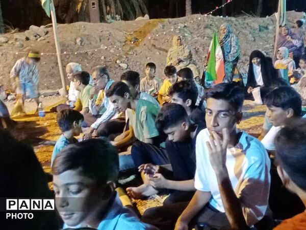 جشن عید غدیر در محله مارم باغ‌شهر فین
