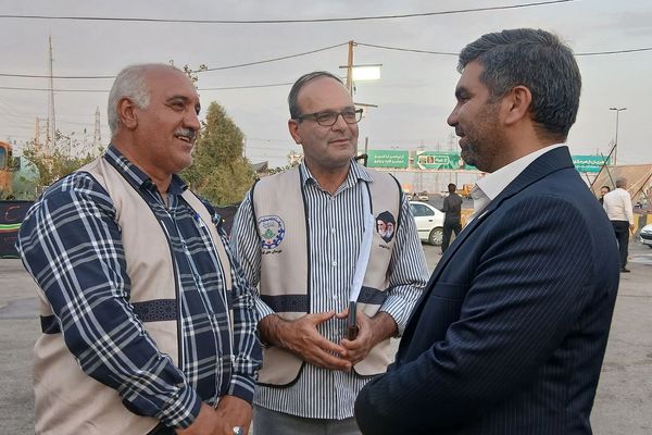 برپایی موکب «عشاق الحسین(ع)» سازمان دانش‌آموزی شهرستانهای تهران در مسیر زائران اربعین