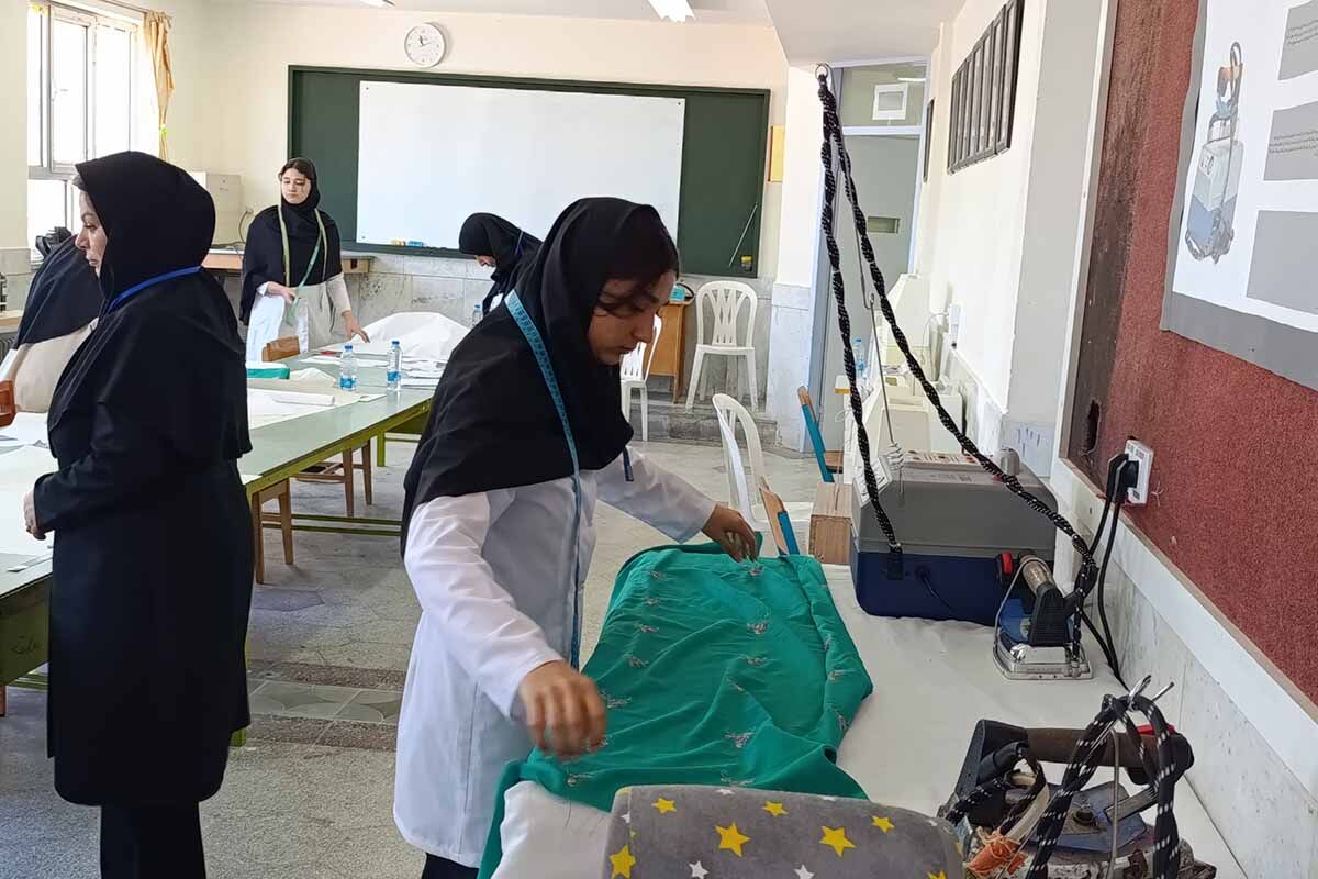 رقابت هنرجویان خراسان شمالی در مرحله استانی سومین المپیاد شایستگی‌محور/2