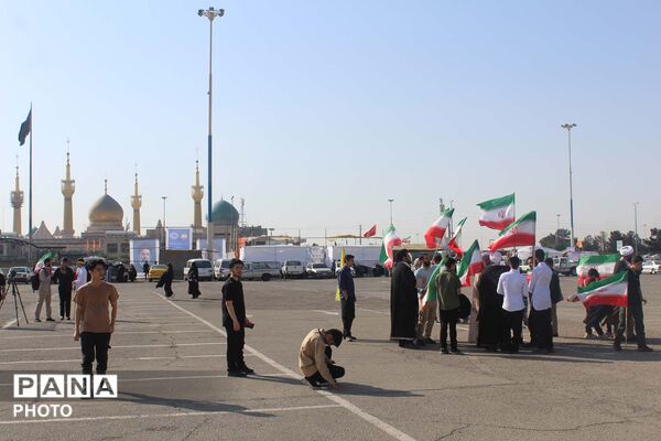 حضور کودکان و نوجوانان در مراسم سالگرد ارتحال حضرت امام(ره)