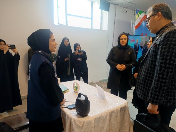 حضور دبیر انجمن روابط عمومی ایران در استان خراسان رضوی از مانور رسانه ای پانا؛ صدای نسل نو