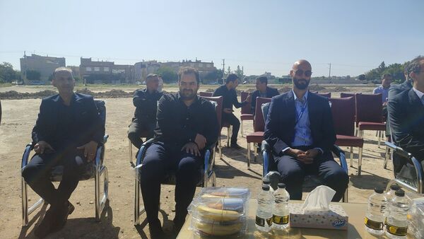 آیین کلنگ زنی آموزشگاه جعفر برزگر ناحیه یک مشهد