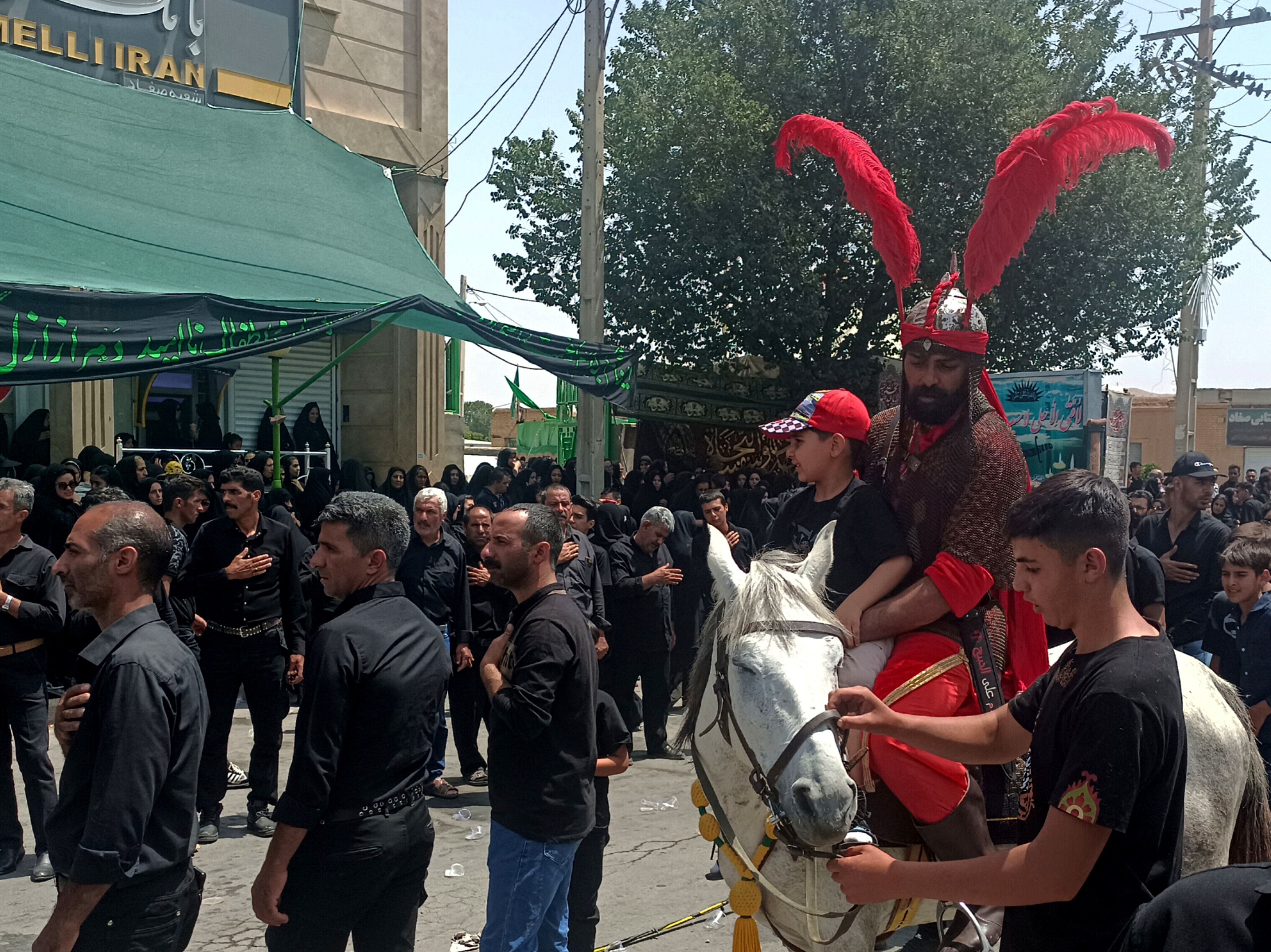آیین‌های عاشورایی در شهر صغاد