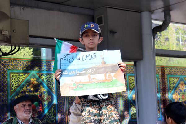 راهپیمایی روز قدس در مشهد مقدس