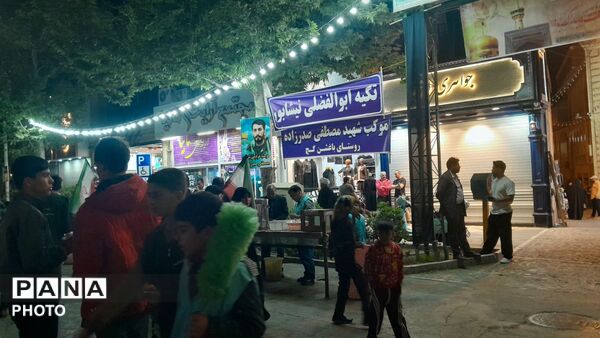 فعالیت موکب مردمی مصطفی صدر زاده در پنجاه و هشتمین شب از اجتماعات مردمی 