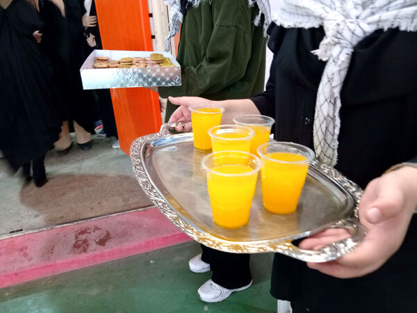 تقدیر از دختران برگزیده مسابقات ورزشی در شهر جعفریه قم