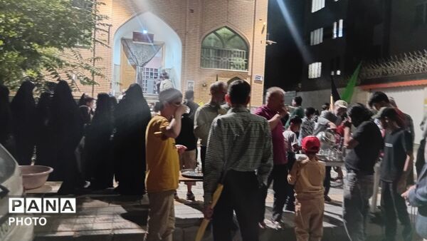 شب نود و هشتم شکوه حضور مردم در پیاده‌روی معنوی قاسم‌آباد