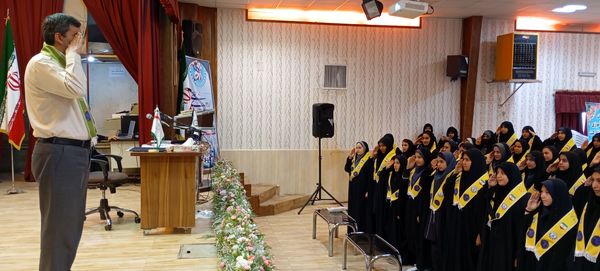 رویداد تخصصی آموزشی  پیش اردوی ملی تشکیلات پیشتازان  قطب شهیدشوشتری ازقاب خبرنگاران پانا