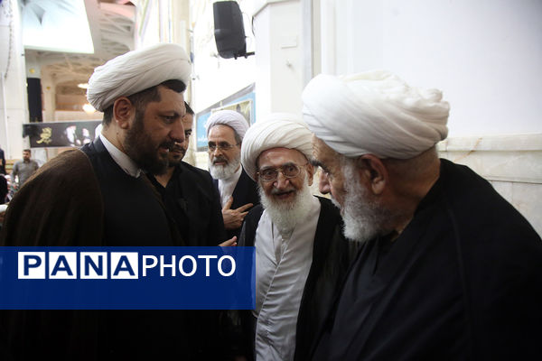 مراسم بزرگداشت شهدای خدمت در حرم حضرت معصومه(س)