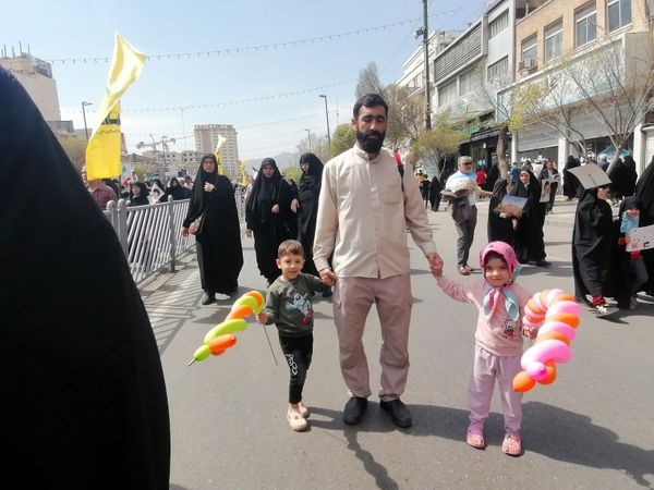 راهپیمایی روز قدس در مشهد مقدس