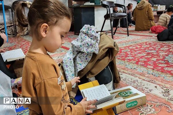 قرائت قرآن در شب بیست سوم ماه مبارک رمضان مسجد جامع شهر بار 