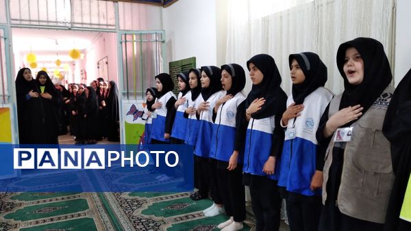 مراسم اختتامیه هفته سلامت در دبستان شهید جواهری