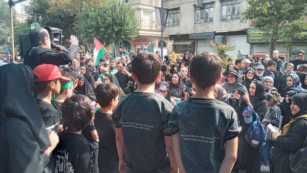 برپایی موکب عشاق الحسین سازمان دانش‌آموزی شهر تهران