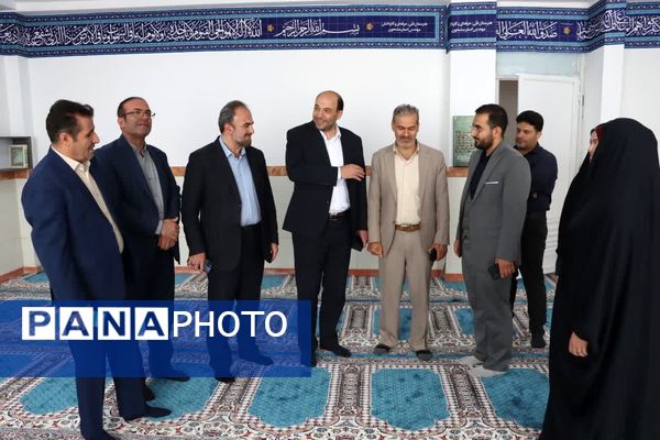 افتتاح هنرستان فنی‌وحرفه‌ای و کاردانش مهندس اصغر مشحون در ماهدشت