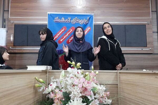 برگزاری اردو تمشک دختران  شهرستان شهریار