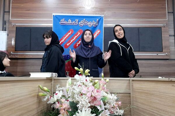برگزاری اردو تمشک دختران  شهرستان شهریار