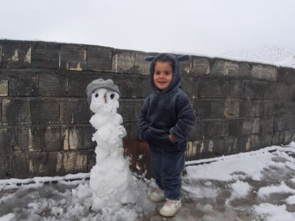 میانکوه در تسخیر برف 
