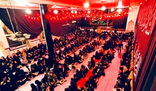 حضور پرشور عزاداران حسینی در بروجن