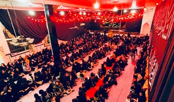 حضور پرشور عزاداران حسینی در بروجن