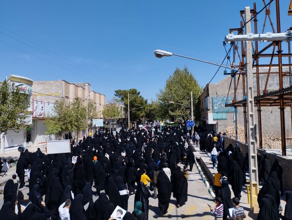  مراسم راهپیمایی روز قدس در شهر کندر