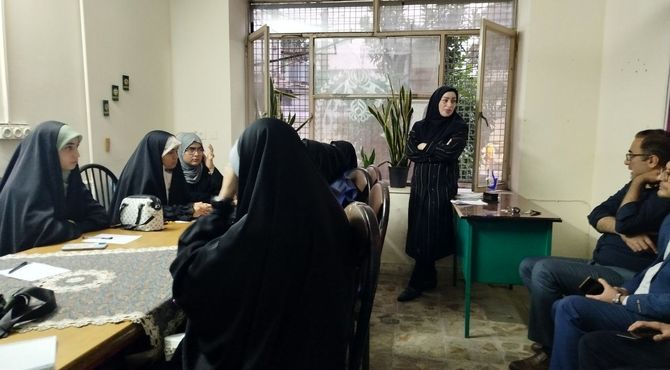 جلسه مدیران وتیم خبری پانا شهرستان آمل 