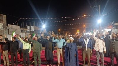 فریاد‌ خون‌خواهی رودباری‌ها در سه‌ راه بانک ملی طنین‌ انداز شد