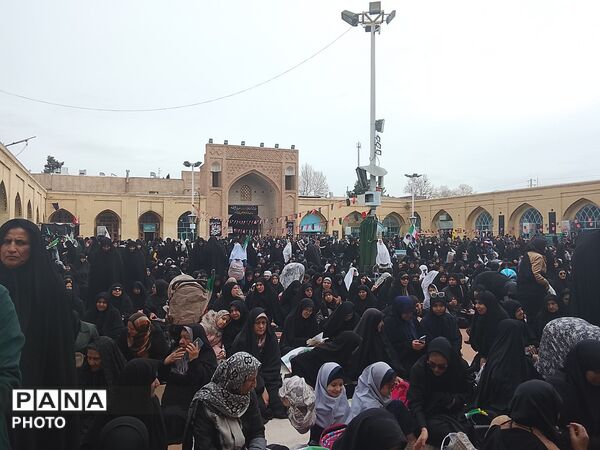  راهپیمایی روز قدس باحضور پرشور مردم نیشابور