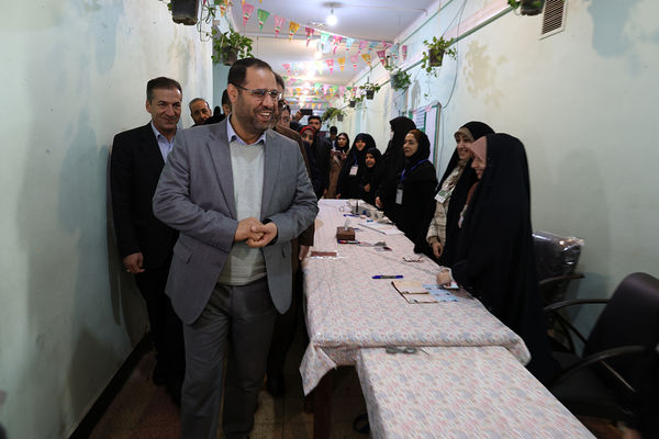 حضور وزیر آموزش و پرورش در انتخابات ۱۱ اسفند ۱۴۰۲