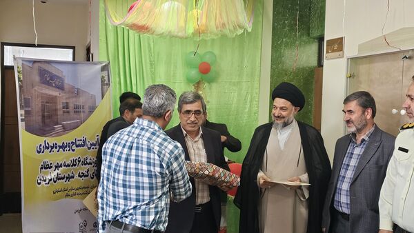  آیین افتتاح مدرسه 6 کلاسه مهر عظام روستای گنجه